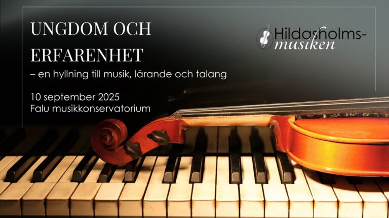 Programbild för konserten den 10 september
